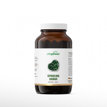 Premium Spirulina, Pulver gepresst | Vitapower