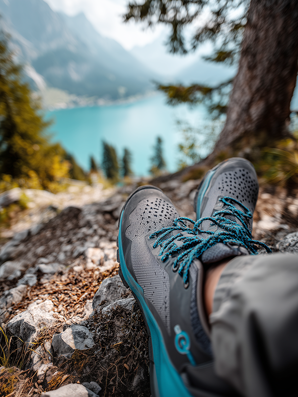 Biene und Schmetterling auf einer Blüte – Symbol für Honig/Blütenpollen (Energie/Stoffwechsel)
